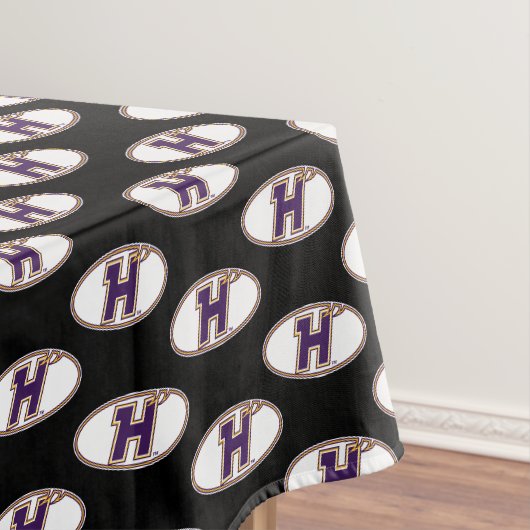 Hunter College Hawks Atletiek Logo Tafelkleed (Voorbeeld)