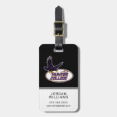 Hunter College Hawks Mascotte Bagagelabel (Voorkant verticaal)