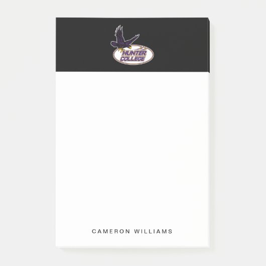Hunter College Hawks Mascotte Post-it® Notes (Voorkant)