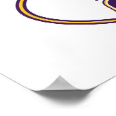 Hunter College Hawks Mascotte Poster (Hoek)