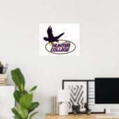 Hunter College Hawks Mascotte Poster (Thuiskantoor)