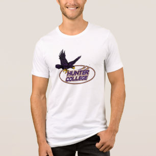 Hunter College Hawks Mascotte Tri-Blend Shirt