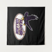 Hunter College Hawks Mascotte Wandkleed (Voorkant (horizontaal))