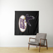 Hunter College Hawks Mascotte Wandkleed (In Situ (horizontaal))