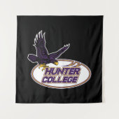 Hunter College Hawks Mascotte Wandkleed (Voorkant)