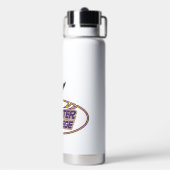 Hunter College Hawks Mascotte Waterfles (Achterkant)
