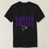 Hunter College Hawks Stapelde T-Shirt (Design voorkant)