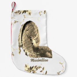 Hunter Country Wood Knot Buck Deer Kleine Kerstsok