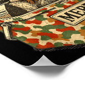 Hunter Dad Christmas Mallard Xmas Duck Lover Women Poster (Hoek)