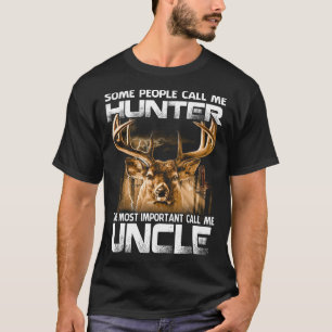 Hunter de belangrijkste vraag me UNCLE T-shirt