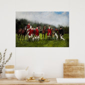 Hunter - De vossenjacht - Tally-ho 1924 Poster (Keuken)