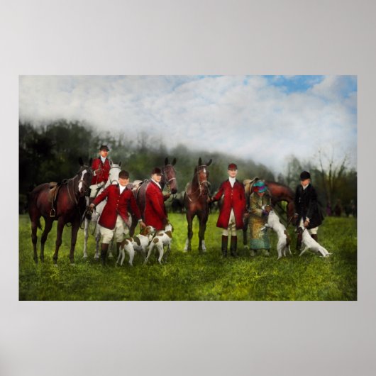 Hunter - De vossenjacht - Tally-ho 1924 Poster (Voorkant)