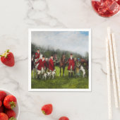 Hunter - De vossenjacht - Tally-ho 1924 Servet (Insitu)