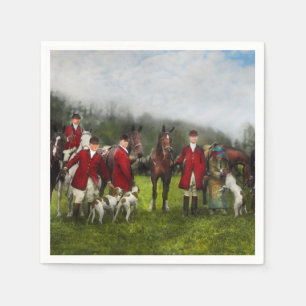 Hunter - De vossenjacht - Tally-ho 1924 Servet