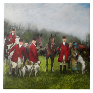 Hunter - De vossenjacht - Tally-ho 1924 Tegeltje