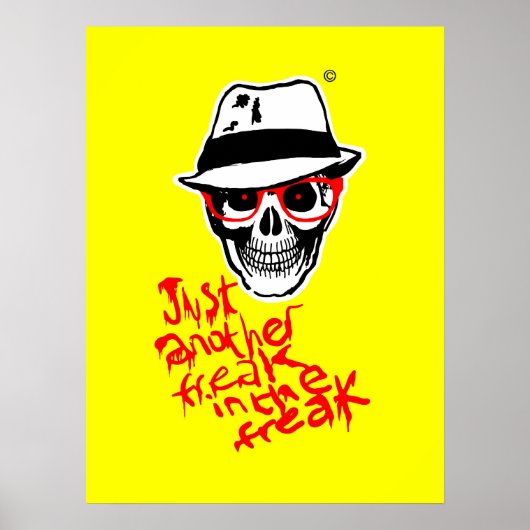 Hunter Dead Thompson poster (Voorkant)