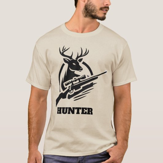 HUNTER design T-shirt (Voorkant)