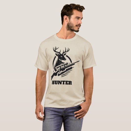 HUNTER design T-shirt (Voorkant volledig)