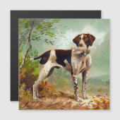 Hunter dog met vogel in de mond (Voorkant / Achterkant)