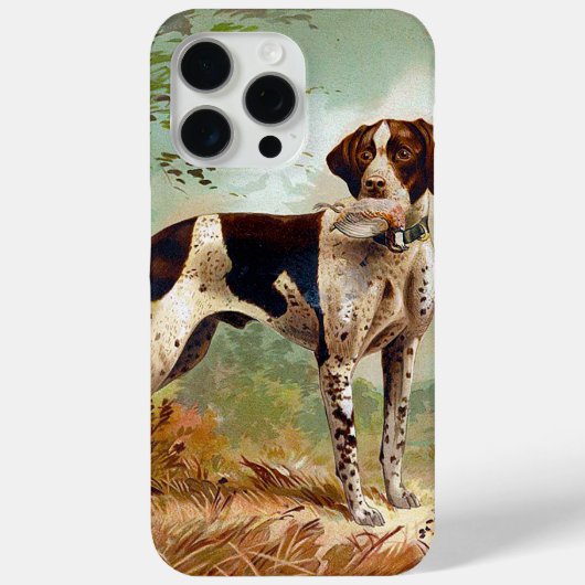 Hunter dog met vogel in de mond Case-Mate iPhone case (Achterkant)