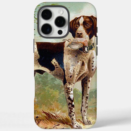 Hunter dog met vogel in de mond Case-Mate iPhone case (Achterkant)