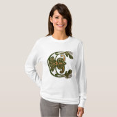 Hunter en Gold Celtic T-shirt (Voorkant volledig)