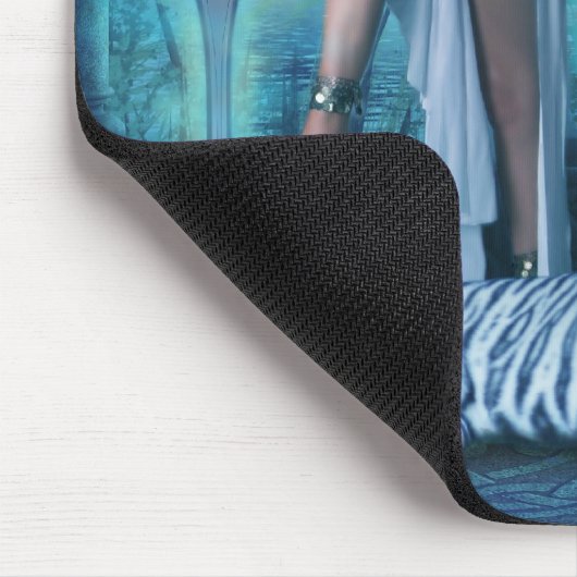 Hunter en Pet Tiger 1 (Mousepad) Muismat (Hoek)