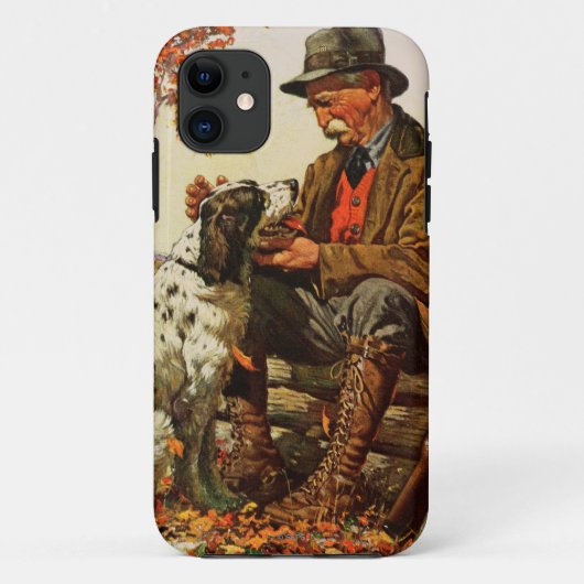 Hunter en Spaniel Case-Mate iPhone Case (Achterkant)