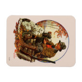 Hunter en Spaniel Magneet (Horizontaal)