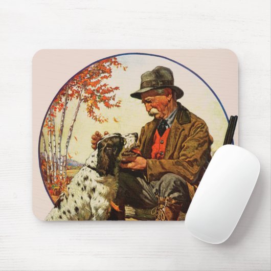 Hunter en Spaniel Muismat (Met muis)