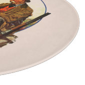 Hunter en Spaniel Snijplank (Hoek)