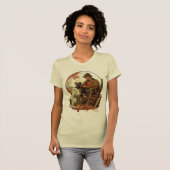 Hunter en Spaniel T-shirt (Voorkant volledig)