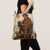 Hunter en Spaniel Tote Bag (Dichtbij)