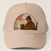 Hunter en Spaniel Trucker Pet (Voorkant)
