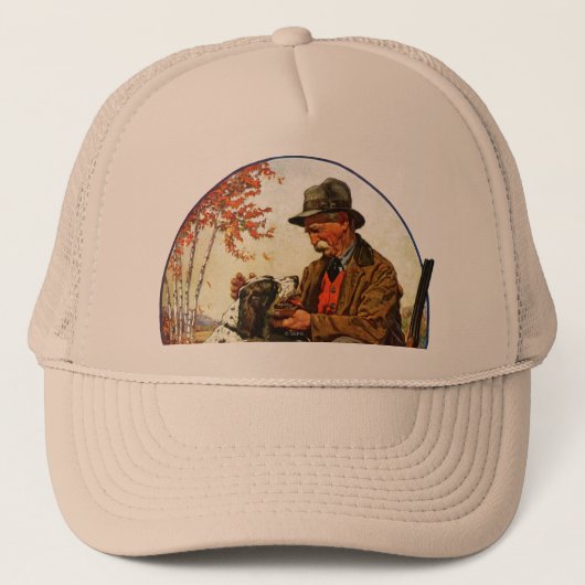Hunter en Spaniel Trucker Pet (Voorkant)