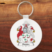 Hunter familiewapen sleutelhanger (Voorkant)
