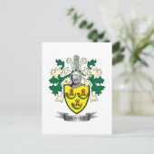 Hunter Family Crest Coat of Arms Briefkaart (Staand voorkant)