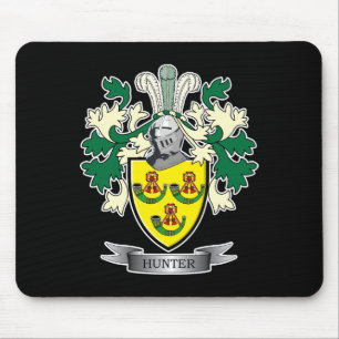 Hunter Family Crest Coat of Arms Muismat