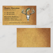 Hunter Fisherman Guide Outfitters Professional Visitekaartje (Voorkant / Achterkant)