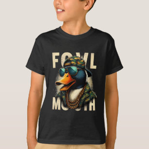 Hunter Fowl Mouth Eend Jagen Goose Hunt Funny Du T-shirt