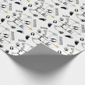 Hunter gift wrap, boegjacht, verpakkingspapier cadeaupapier (Hoek)