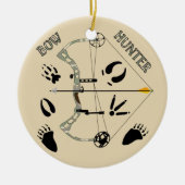 Hunter Gifts, Bow Hunting, Archery Keramisch Ornament (Voorkant)