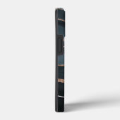 Hunter Granite Marble Gold Texture Custom Initials Case-Mate iPhone Case (Achterkant / Rechts)