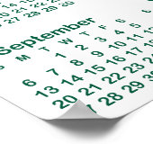 Hunter Green 2026 Photo Calendar 20x28 Poster (Hoek)