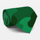 Hunter Green Camo, Camouflage Stropdas (Opgerold)