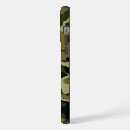 Hunter Green Camo iPhone Hoesje (Linkerkant)
