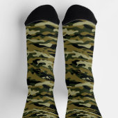 Hunter Green Camo Sokken (Top)