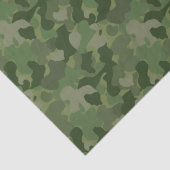 Hunter Green Camouflage Tissuepapier (Detail)