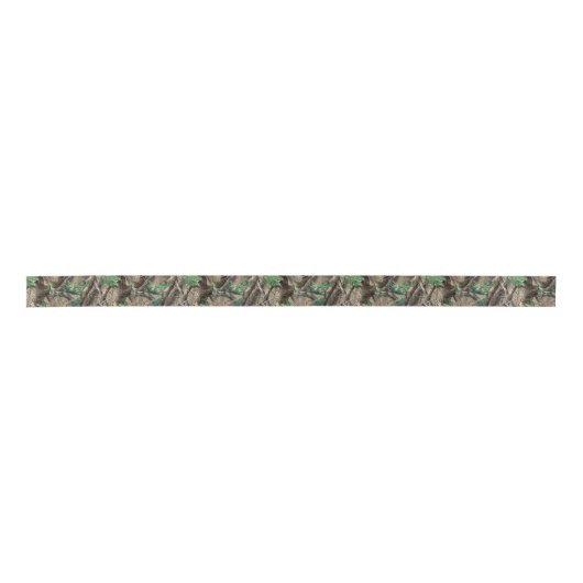 Hunter Green Custom 1,5-inch breedband, 2 meter Satijnen Lint (Voorkant)