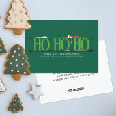 Hunter Green Elf Shenanigans Personeel Kerstfeest Kaart